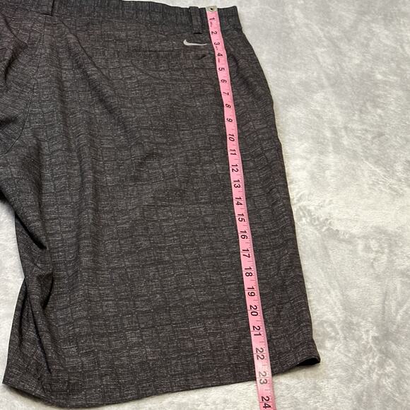 NIKE GOLF Tour Performance Shorts Mens Size 40 Gray Flat Front Chino Dri-Fit - Picture 7 of 9